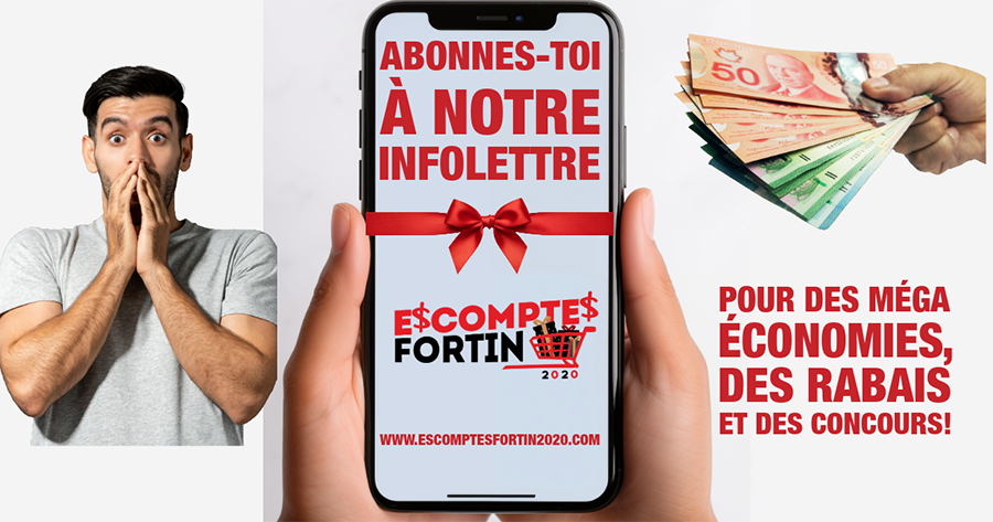 Abonne-toi à notre infolettre